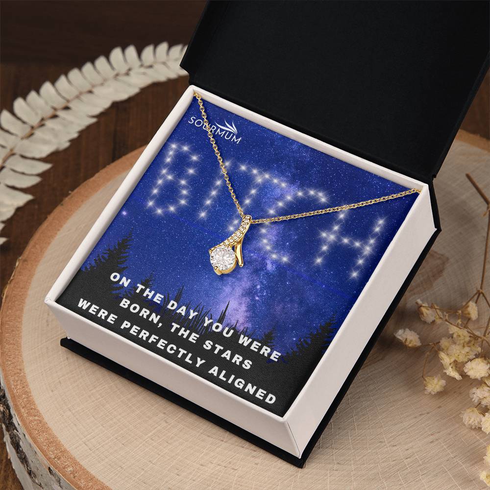 Alluring Beauty Birthday Necklace
