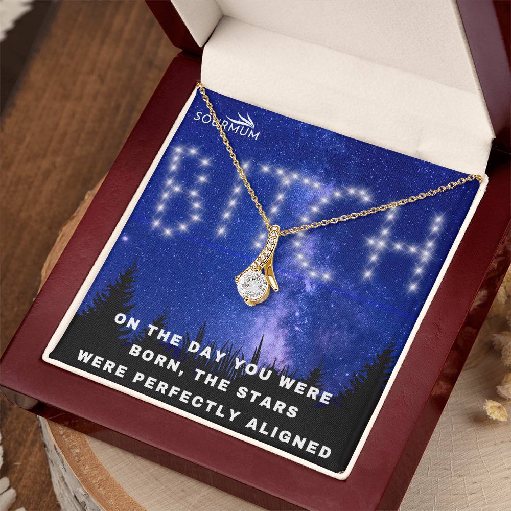 Alluring Beauty Birthday Necklace