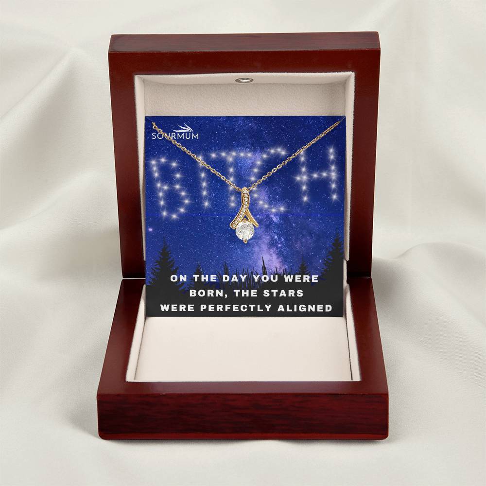 Alluring Beauty Birthday Necklace