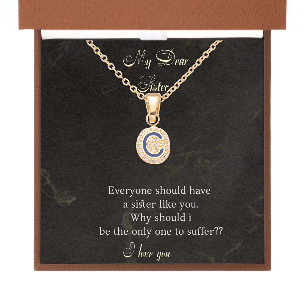 I Love Your Name - Initial Letter Necklace