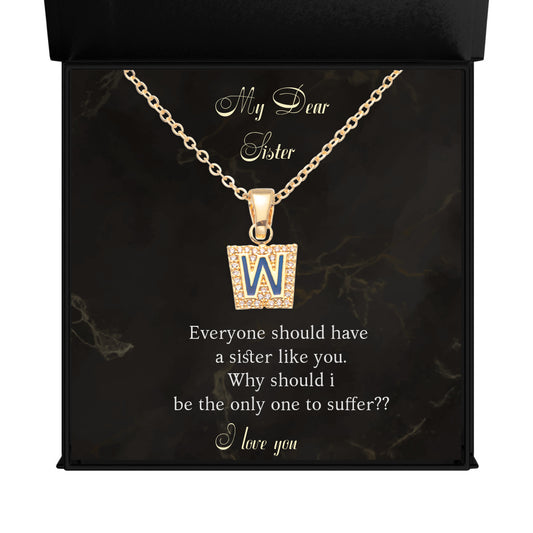 I Love Your Name - Initial Letter Necklace