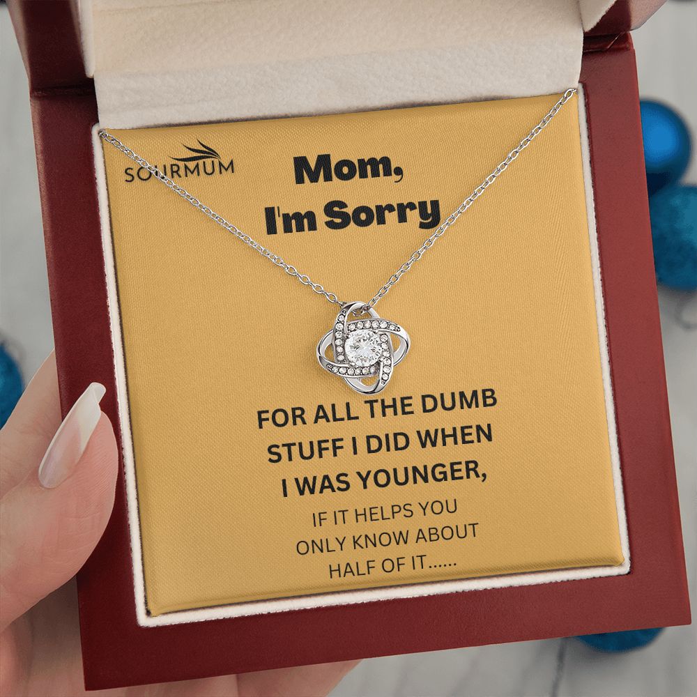 I'm Sorry Mom/ Necklace
